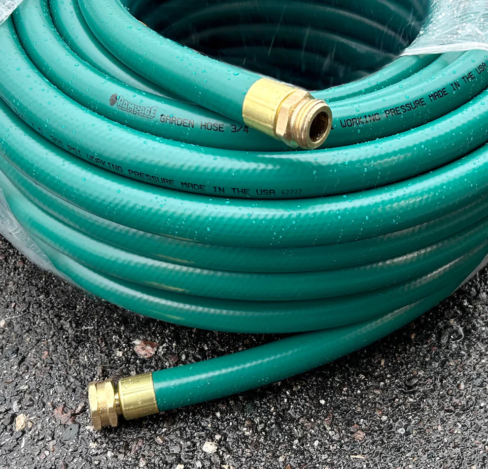 Rampage 3/4" Green Garden Hose 100ft