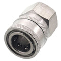 1/2 Female Thread Stainless Steel Coupler Quick Connect