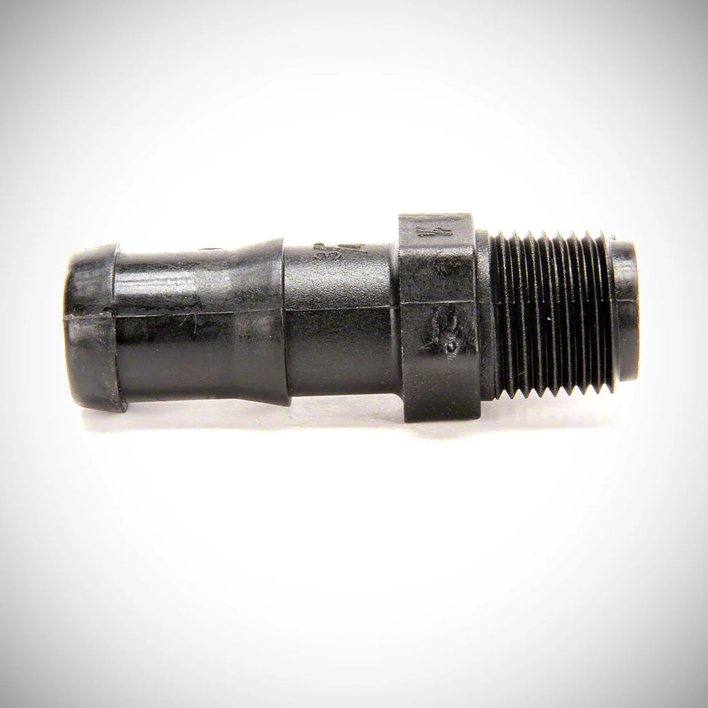 1/2 MPT x 3/4 Barb Banjo Fitting