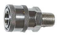 1/4MPT SS Socket Quick Connect Fitting
