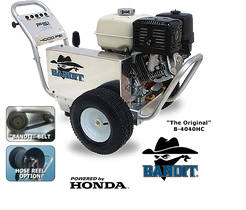 B-4040HC Bandit 4GPM at 4000PSI Honda GX390 With Comet Pump