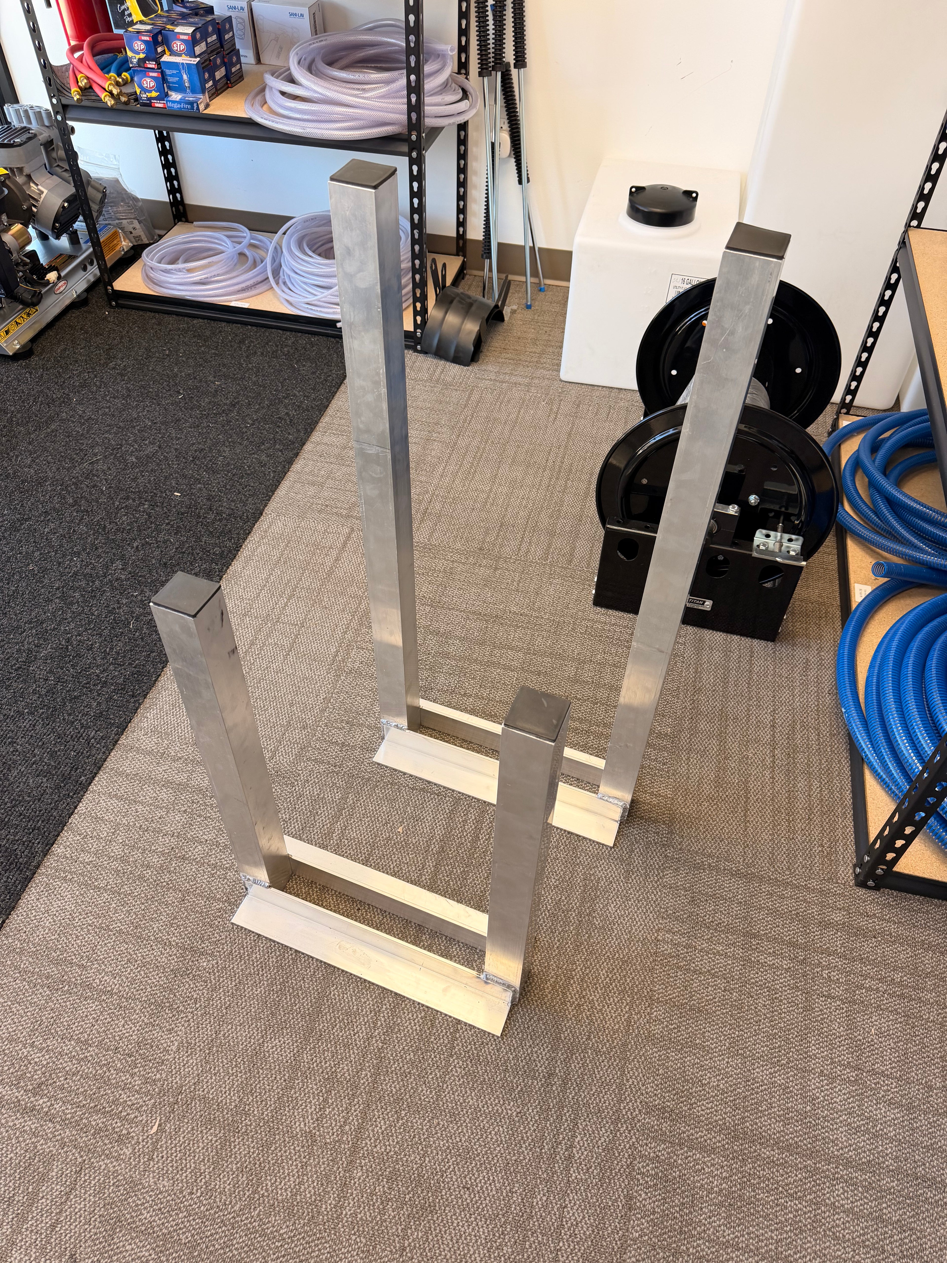 Aluminum Stand for Mixing Systems & Proportioners