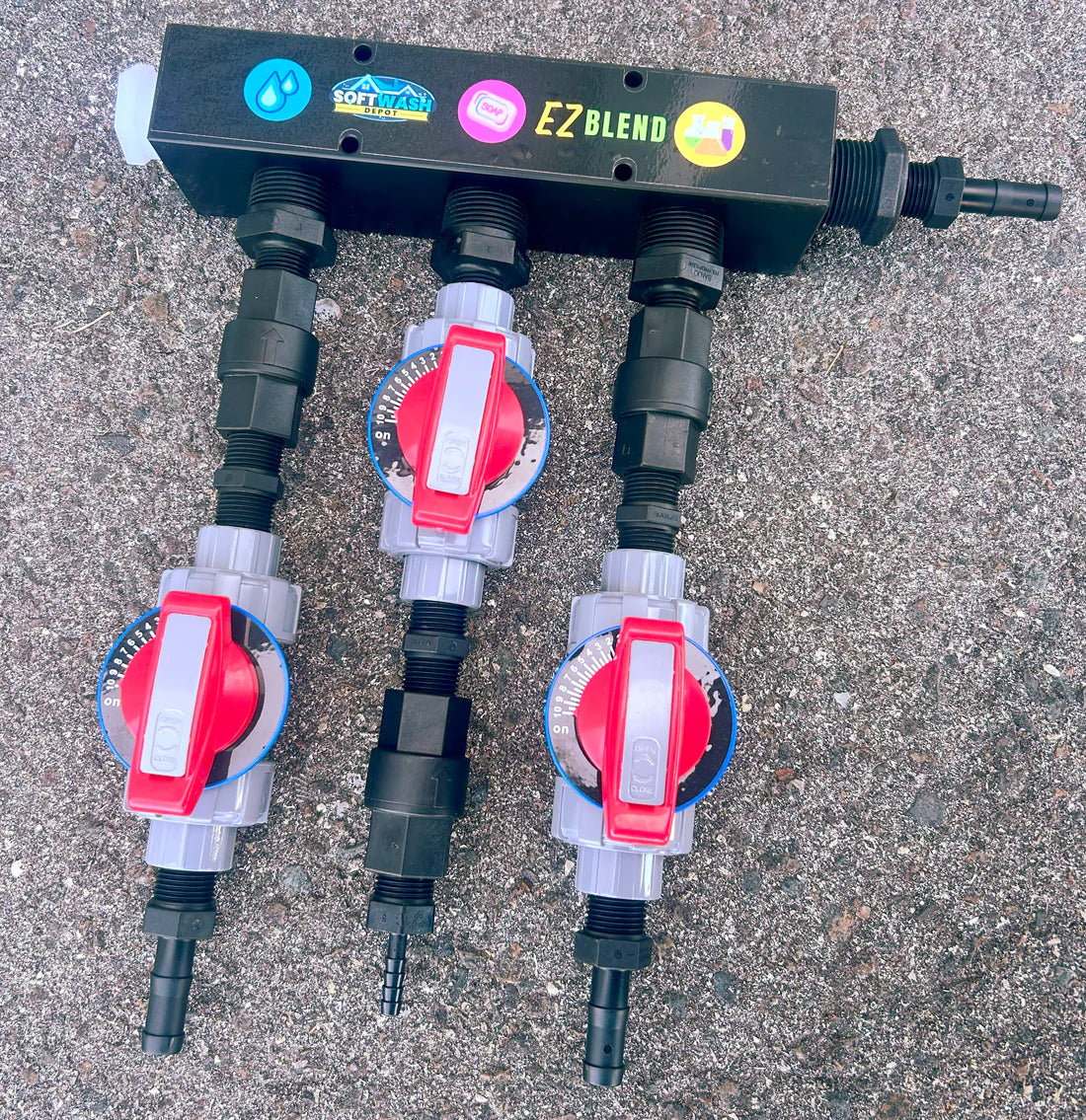 Manatee Mixing System w/ EZ BLEND Block Mount - 1/2" 3-Way