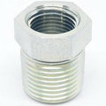 Steel Hex Bushing 3/8" F x 1/2" M