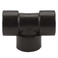 1" FNPT x 1" FNPT x 1" FNPT Banjo® Black Fiberglass-Reinforced Polypropylene Pipe Tee